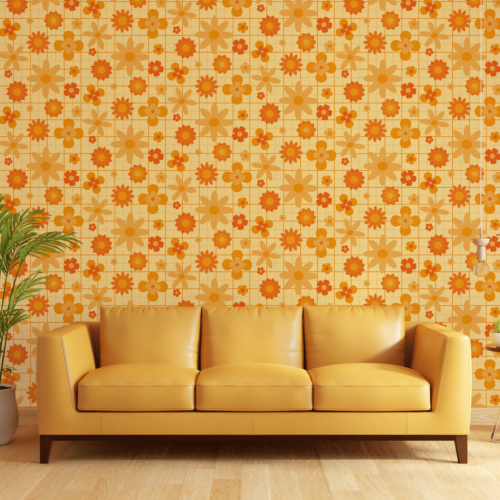 papier peint panoramique 70s5 (1) stick vibes