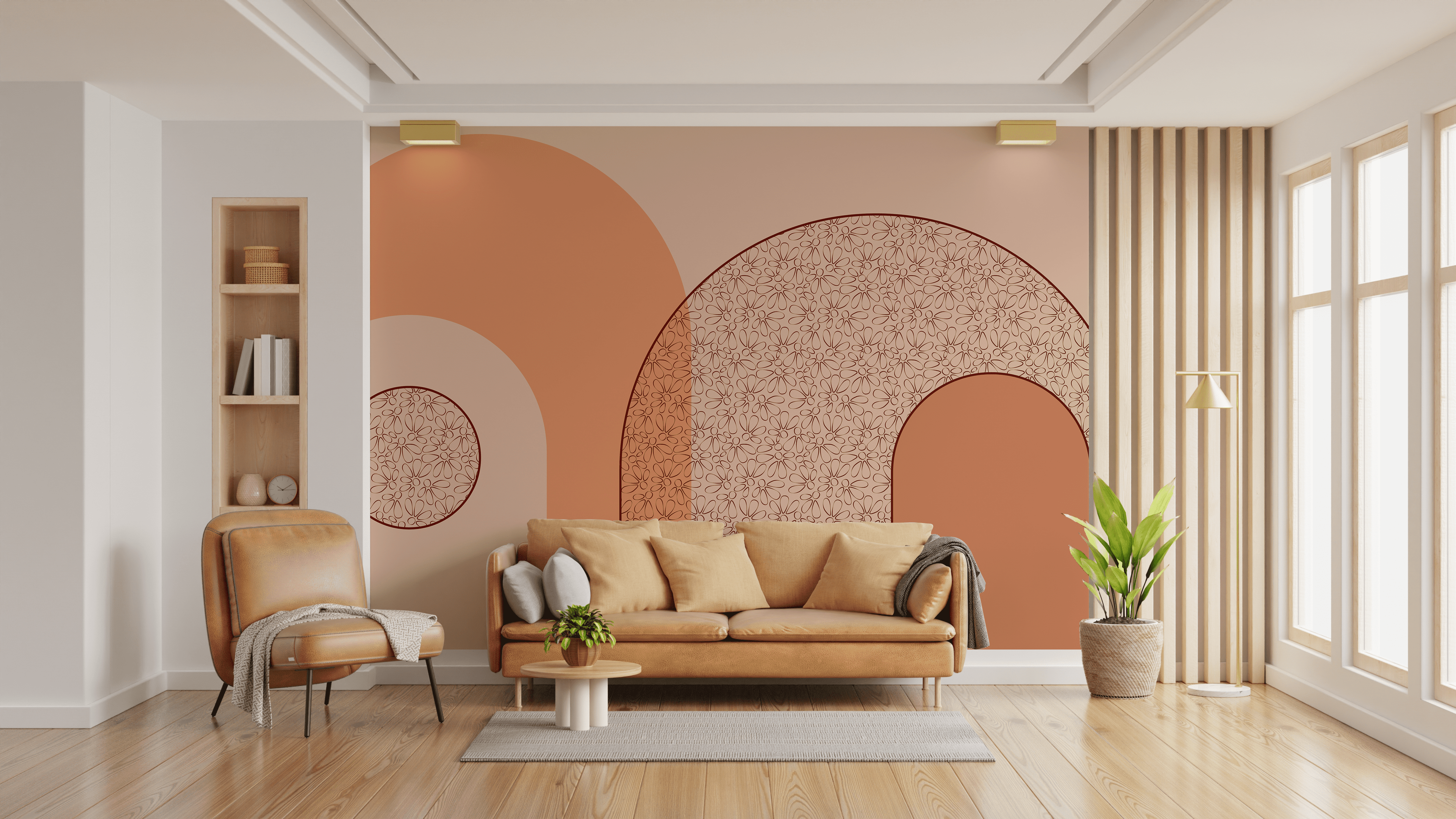 papier peint panoramique floral13 stick vibes