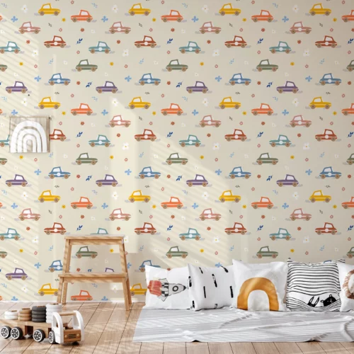 Papier peint panoramique chambre bébé